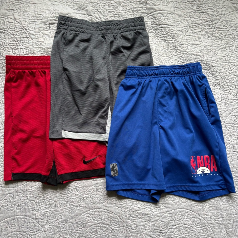 Nike + NBA Boys Shorts Bundle